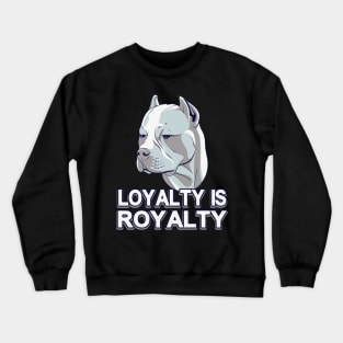 American Staffordshire Terrier Loyalty Crewneck Sweatshirt